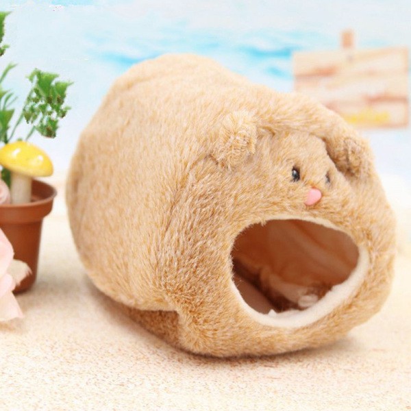 Chuồng hình chuột Hamster cho các vật nuôi nhỏ lót lông mềm mại ấm áp