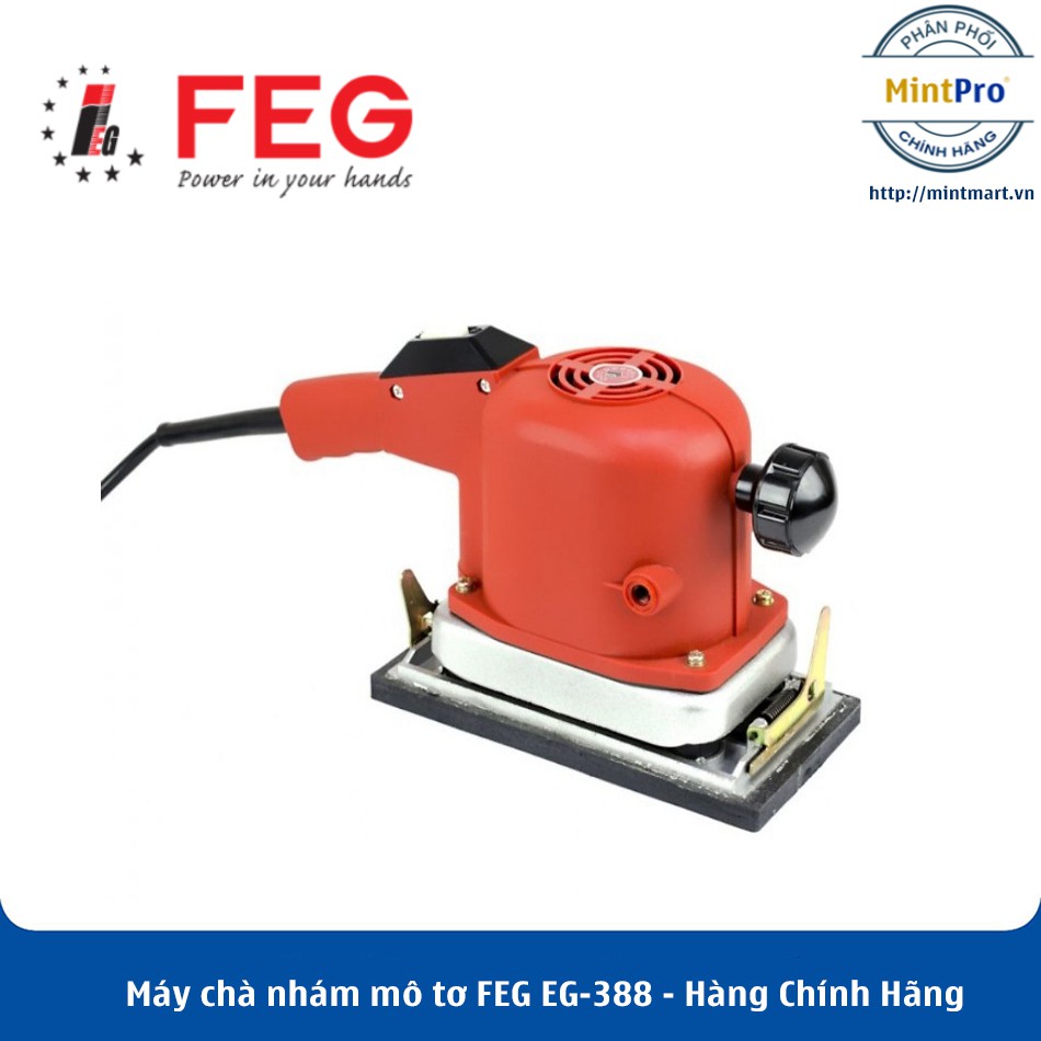 Máy chà nhám mô tơ FEG EG-388 – Hàng Chính Hãng