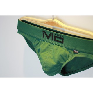 [SIÊU MÁT] QUẦN SỊP NAM Dạng Tam Giác COTTON Cao Cấp MYNEKO Logo MC Màu Xanh Rêu Sang Trọng