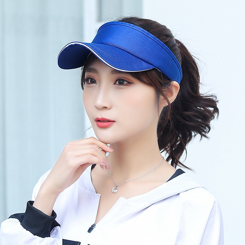 Nón Lưỡi Trai Hở Chóp Bằng Cotton Chống Nắng Thời Trang Dành Cho Nam Nữ