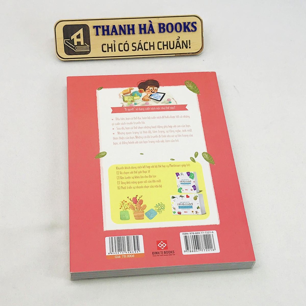 Sách - 100 Hoạt Động Montessori - Con Không Cần iPad Để Lớn Khôn