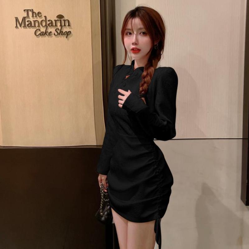 Đầm tay dài thiết kế ôm sát tôn dáng