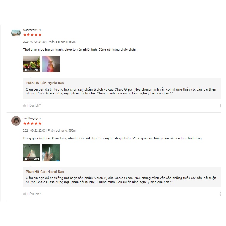 Ly thủy tinh đáy bầu 480ml - 550ml  (Thủy tinh chịu nhiệt Borosilicat) - CTR02 - (Ly trơn, không in hình)