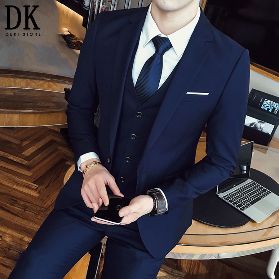 Bộ vest nam Hàn Quốc cao cấp giá tại xưởng - DUKI STORE