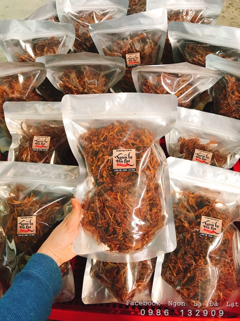 Khô bò nhà làm 100% từ thịt bò tươi, Đặc Sản Ngon Lạ Đà Lạt