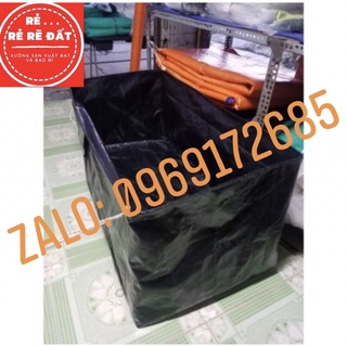 Bể Bạt đen nuôi cá cảnh cá koi loại 3x1x1 và 2x1x1 - Tặng van xả nước