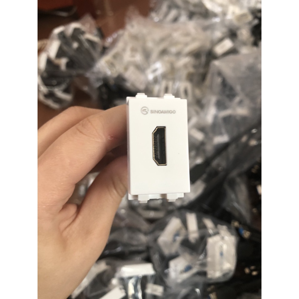Ổ cắm nhân HDMI âm tường  chuẩn Wide lắp mặt Panasonic