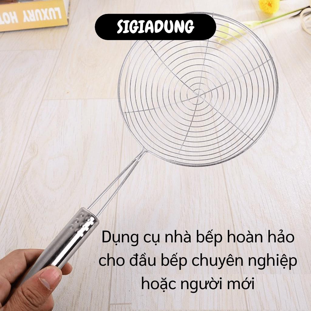 [SGD] Vợt Vớt Thức Ăn - Vợt Vòng 15cm Vớt Đồ Nóng, Đồ Chiên Ráo Dầu Bằng Thép 9621