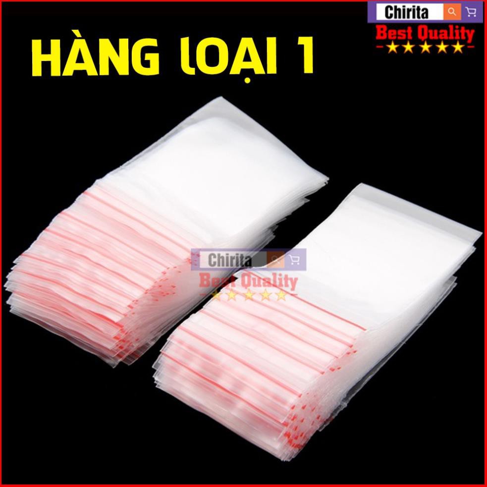 1KG Túi Zip Sọc Đỏ - Túi Zipper Size 15x20cm - Đựng Thực Phẩm - Chất Lượng Tốt