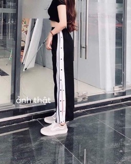Quần Xẻ Cúc Bấm form đẹp