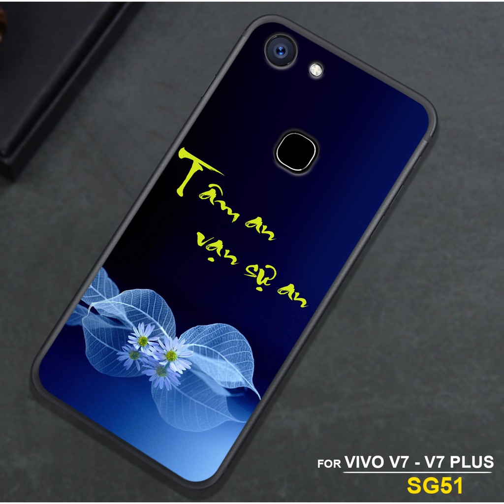 Ốp kính cường lực VIVO V7,V7PLUS Ốp điện thoại cao cấp  Son Store68