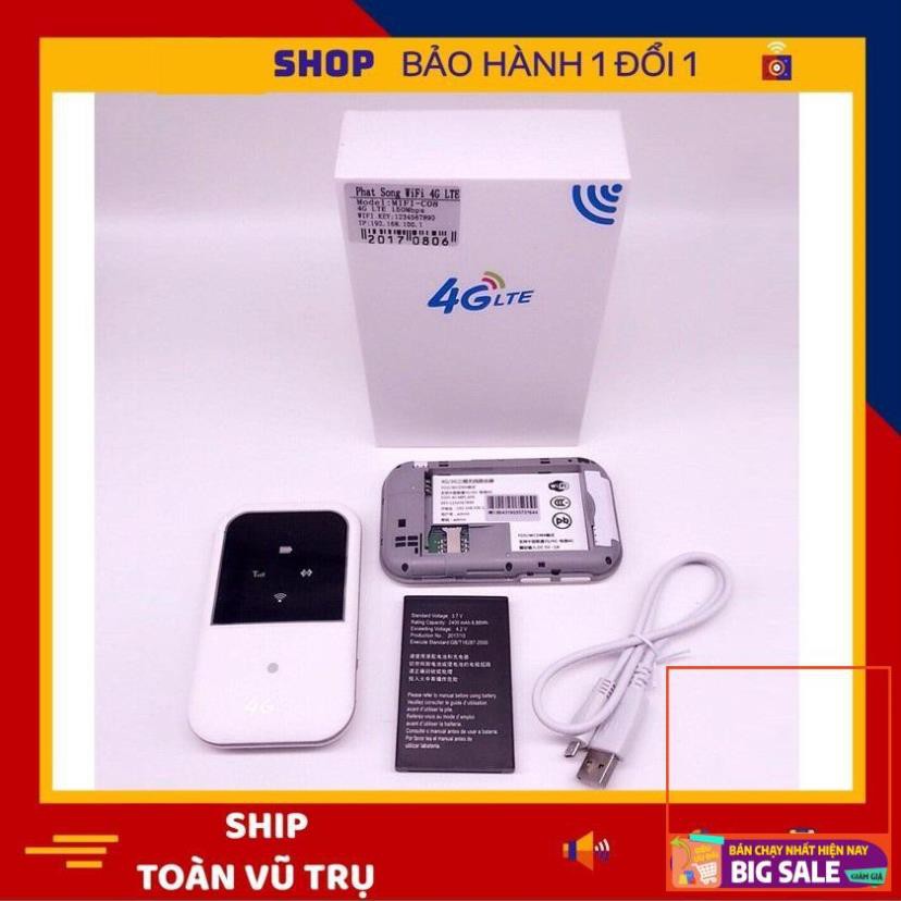 Bộ phát wifi không dây bằng sim 3G 4G- Cục wifi di động bán chạy nhất năm(Giá Cực Rẻ)