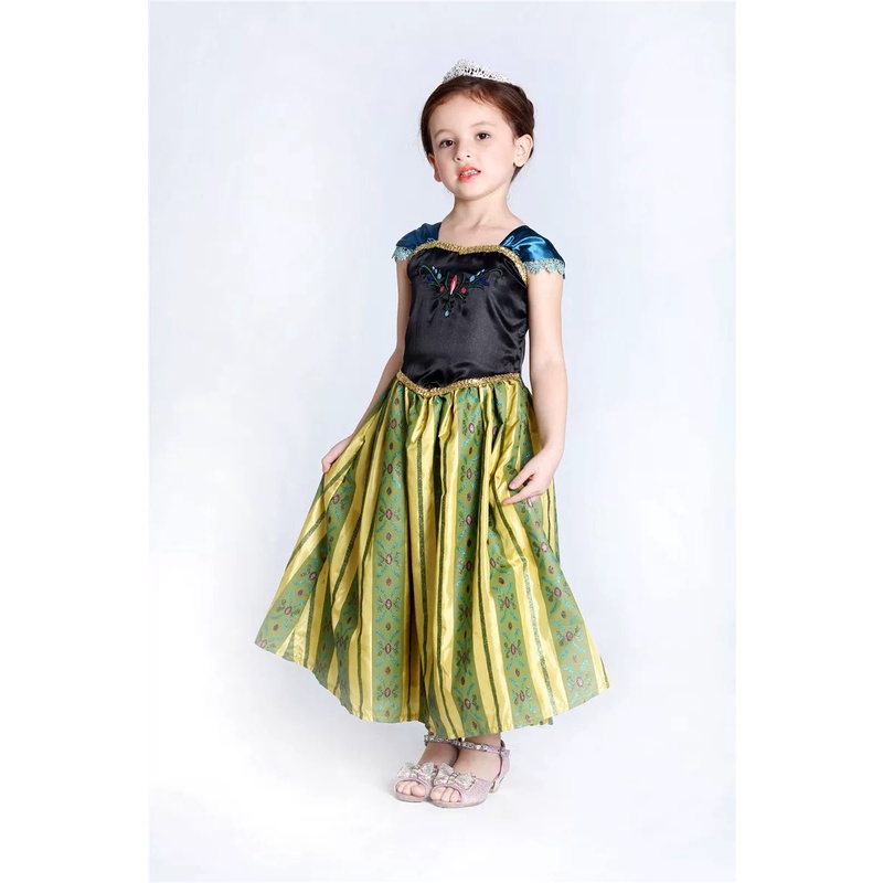 Đầm Hóa Trang Công Chúa Anna Elsa Trong Phim Frozen2