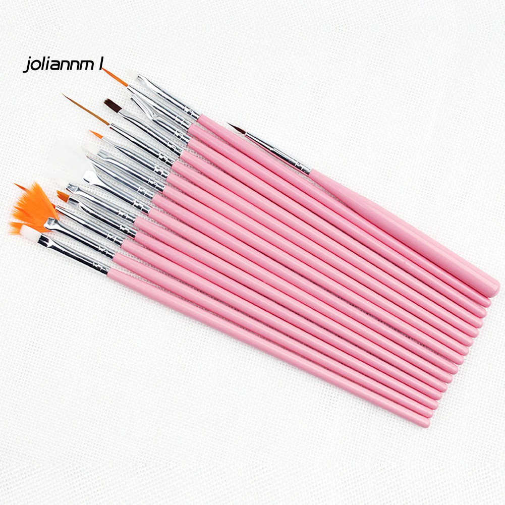 Bộ 15 Cọ Vẽ Trang Trí Móng Tay Chuyên Dụng