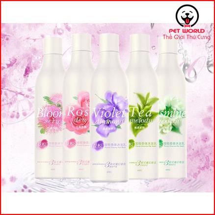 Sữa tắm joyce &amp; doll cho chó mèo - Sữa tắm nước hoa cho chó mèo 400ml