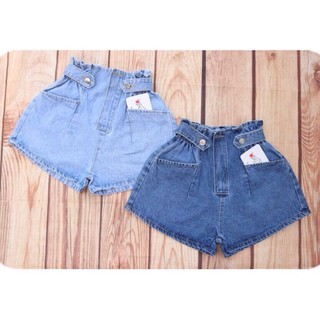 Quần Short Jean Nữ Lưng Thun