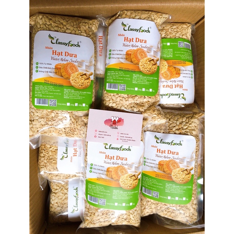 Hạt Dưa Tách Vỏ -Nguyên liệu làm bánh trung thu