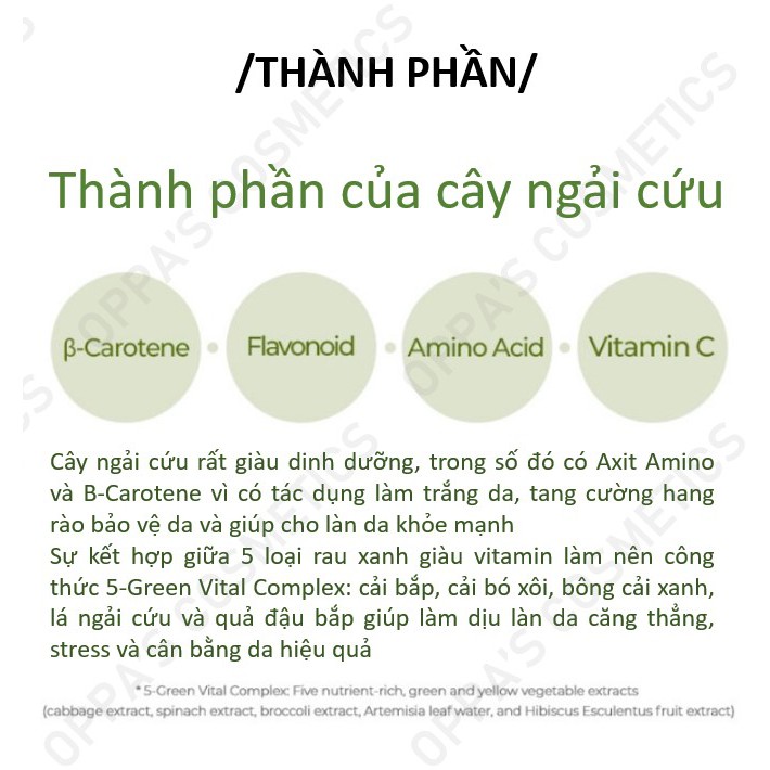 Sữa rửa mặt ngải cứu Bring Green Artemisia pH Balance Cleansing Foam 200ml