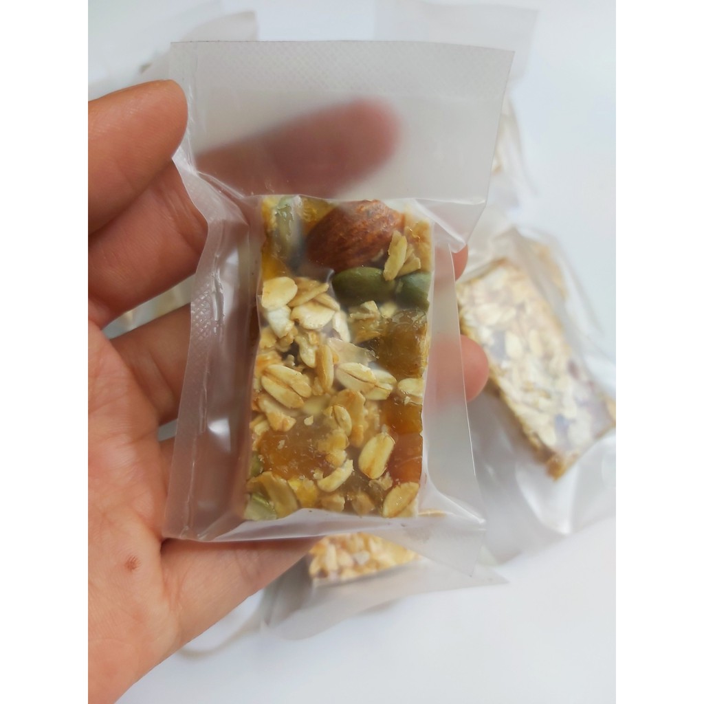 Thanh Hạt Dinh Dưỡng Giảm Cân Mfood Hũ 250gr - Khoảng 20 thanh