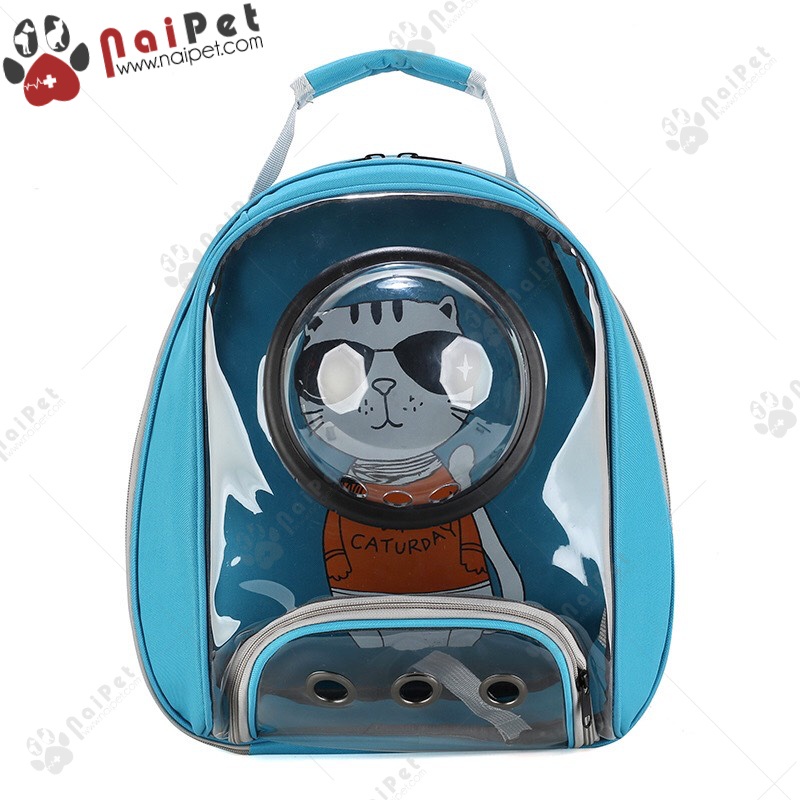 Ba Lô Vận Chuyển Phi Hành Gia Trong Suốt Cho Thú Cưng