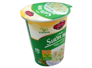 Cháo sườn non đậu xanh Lacusin
