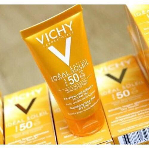 [Hàng Chính Hãng] Kem Chống Nắng Vichy Dưỡng Da, Chống Lão Hóa, Ngăn Sạm Da, Giảm Thâm Nám SPF50++