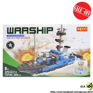 LEGO tàu chiến WARSHIP 1 TRONG 6 MILITARY SERIES