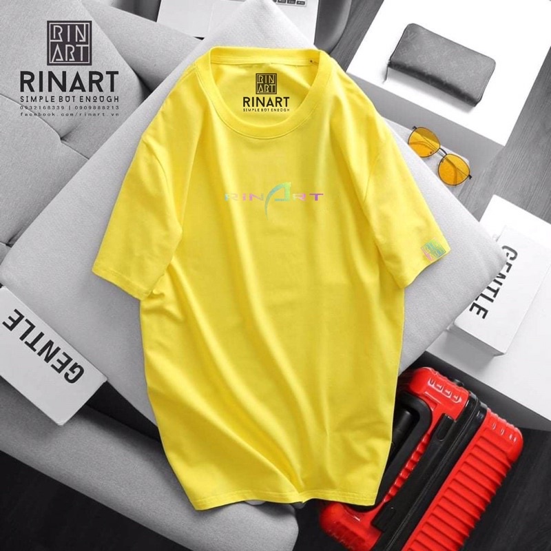 Áo thun unisex cotton phản quang 7 màu Rinart