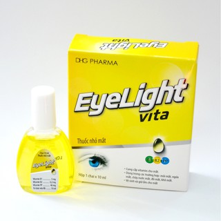 Eyelight Vita Vàng - Thuốc nhỏ mắt cung cấp dinh dưỡng cho mắt