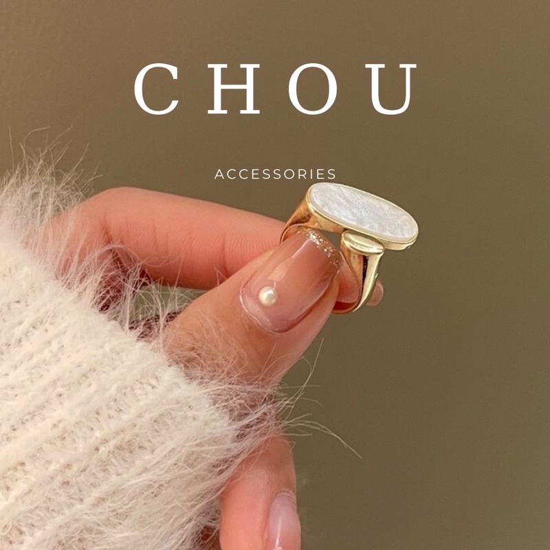 Nhẫn Dáng Dài | CHOU ACCESSORIES |