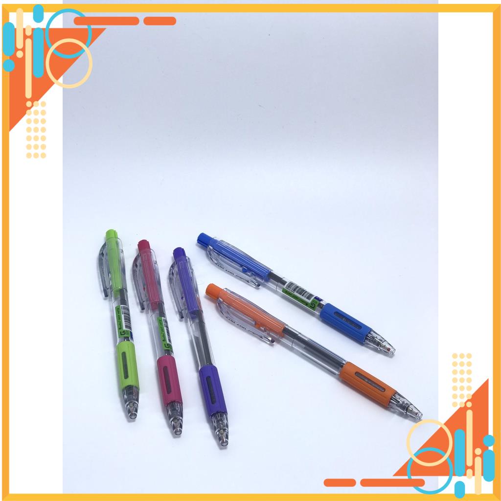 Bút bi xanh, bút viết mực xanh/đỏ/đen Quantum ngòi 0.5mm HITZ  FREE SHIP