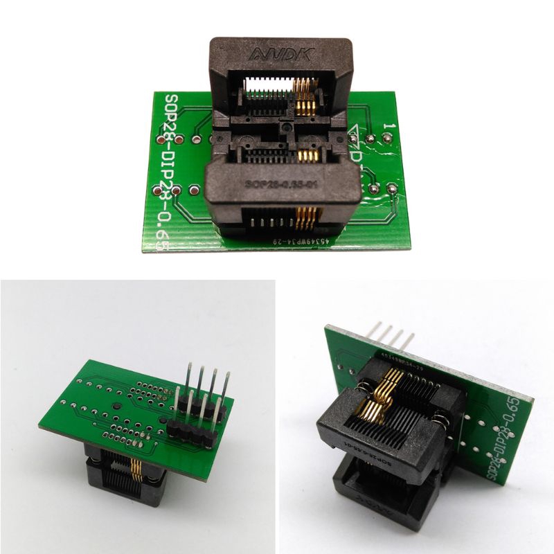 Ổ cắm điều hợp lập trình SSOP8 TSSOP8 TSSOP TO DIP kiểm tra chuyển đổi chip