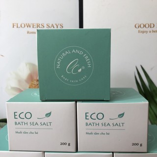 MUỐI TẮM ECO CHO BÉ