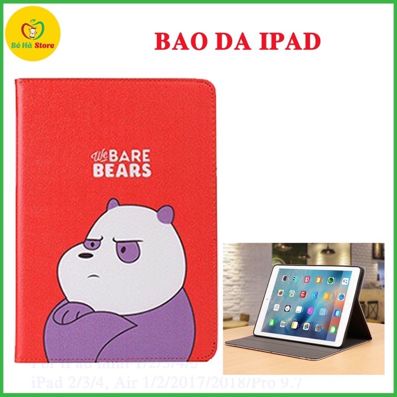 Bao Da Kute Cao Cấp iPad Mini 1/2/3/4/5 + iPad 2/3/4 + iPad Air 5/6/7/8 | BigBuy360 - bigbuy360.vn