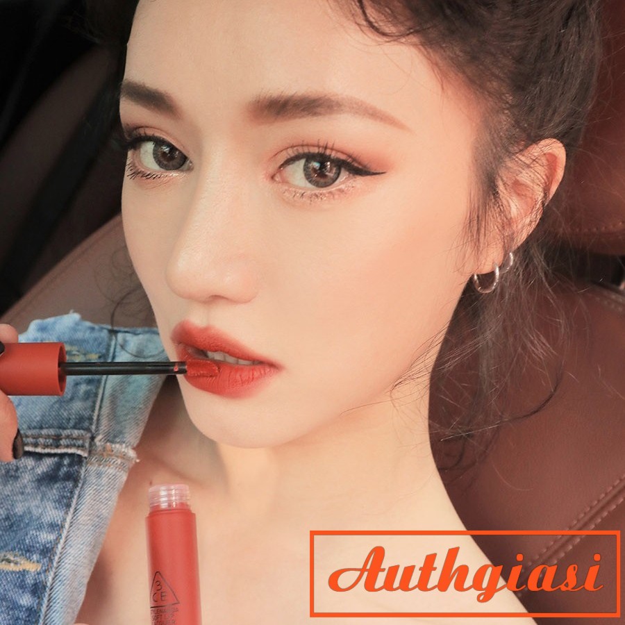 [Siêu Hot] Son kem 3CE Soft Lip Lacquer #Null Set (Đỏ Gạch)