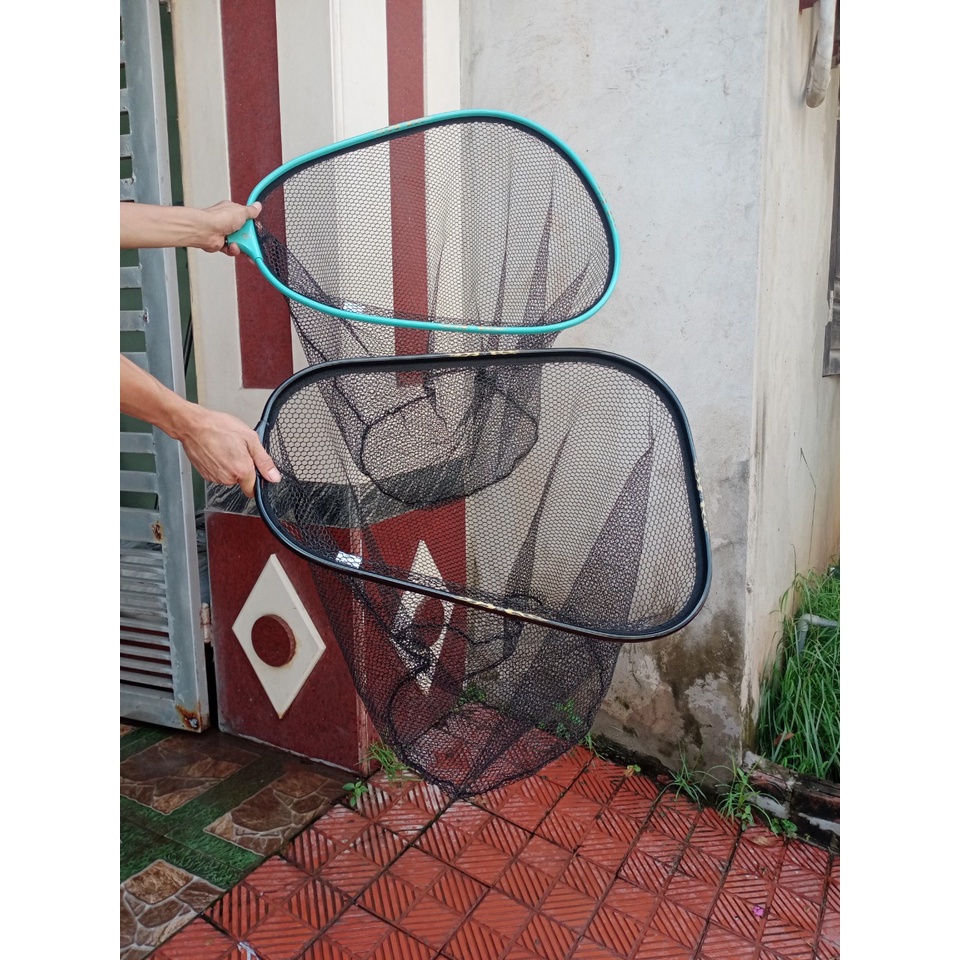 LƯỚI VỢT, VÀNH VỢT SĂN HÀNG CARBON TRÁNG NHỰA 50CM- 55CM - 60CM CÂU CÁ