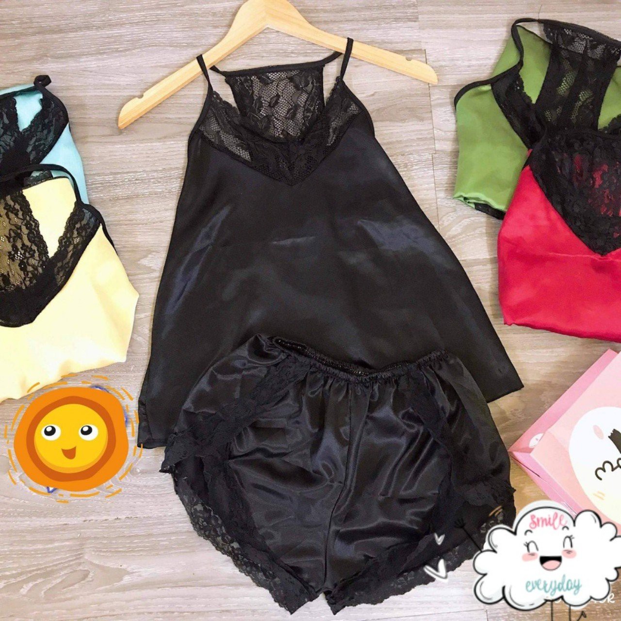 SET BỘ NGỦ PHI BÓNG PHỐI REN CHÉO DÂY CÓ MÚT FREESIZE DƯỚI 56Kg | BigBuy360 - bigbuy360.vn