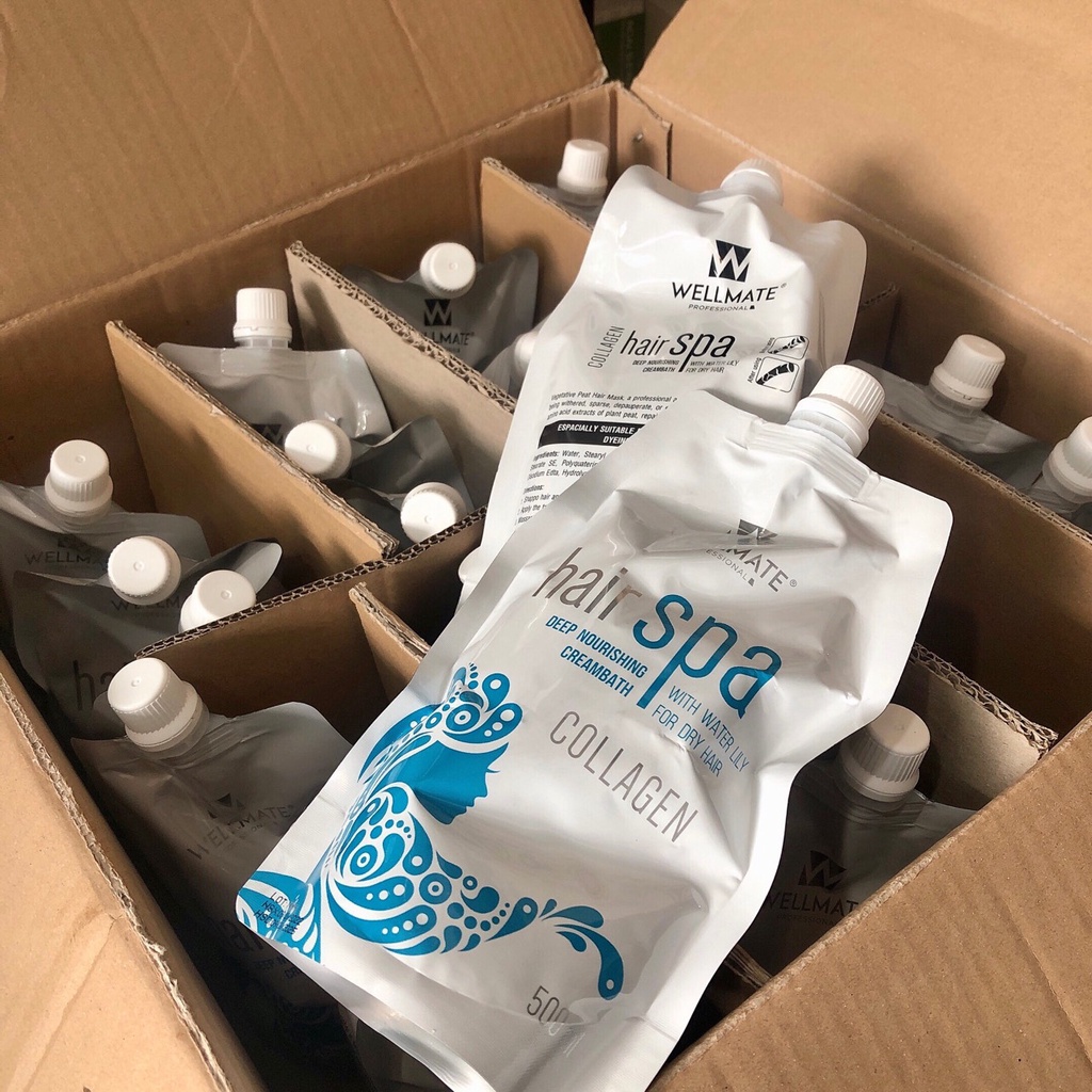 Hấp dầu siêu mềm mượt WELLMATE HAIR SPA  500ml