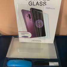 Cường lực full keo UV huawei P30 pro