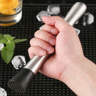 Chày Bar Dầm Pha Chế Inox 304 Đầu Nhựa Cao Cấp