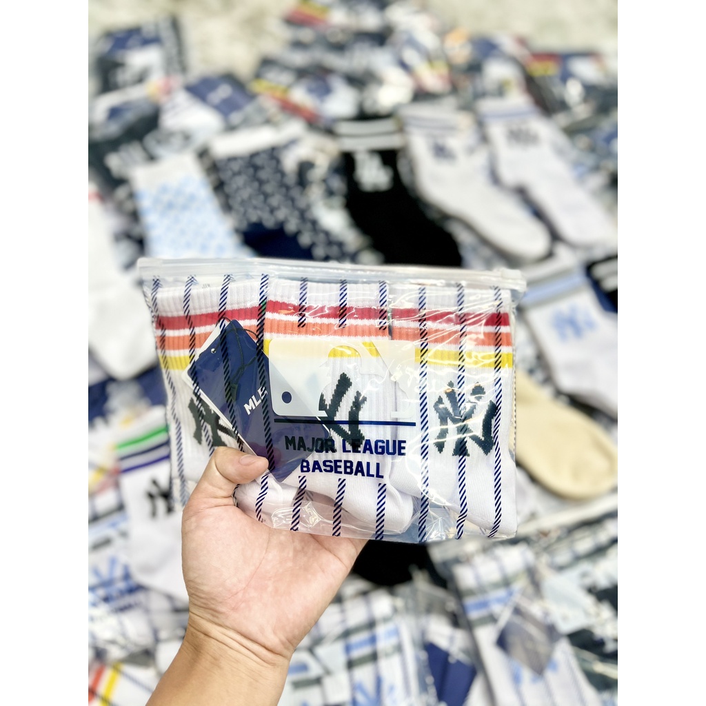(HÀNG XUẤT XỊN) COMBO 3 ĐÔI Vớ / Tất Cổ ngắn 1999 M//L//B SOCKS Made in KO/REA full-tag-code-BOX