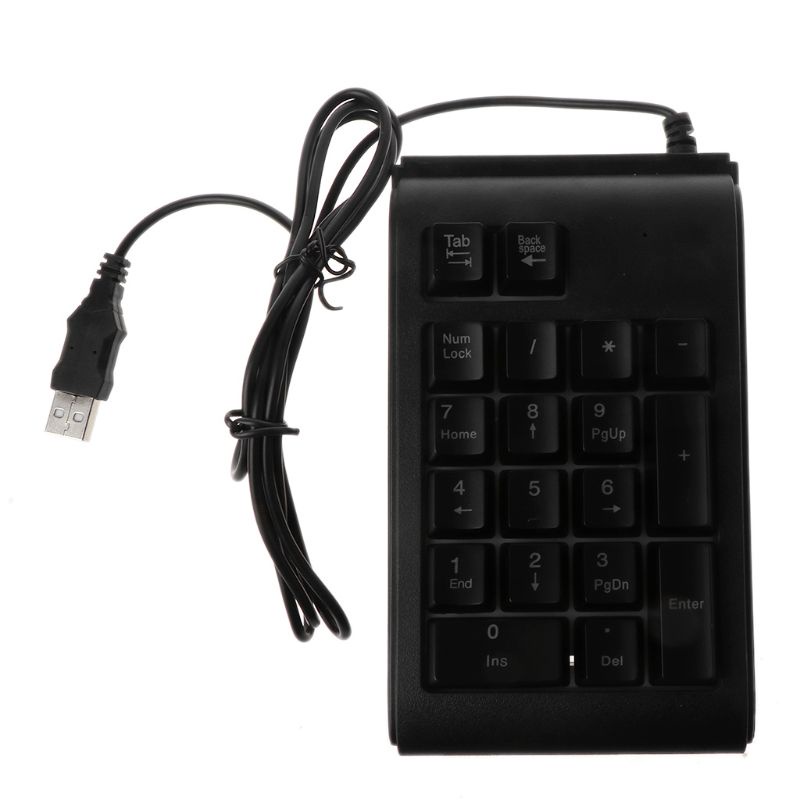 Bàn Phím Số Mini USB Có Đèn Nền RGB 3 Màu Dành Cho Văn Phòng / Nhà Cửa