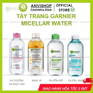 Nước tẩy trang Garnier 400ml