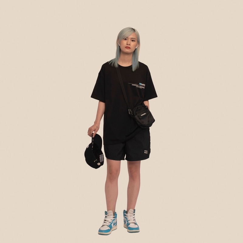 MEDISN - Áo thun TEXTURE 02 T-SHIRT/ BLACK