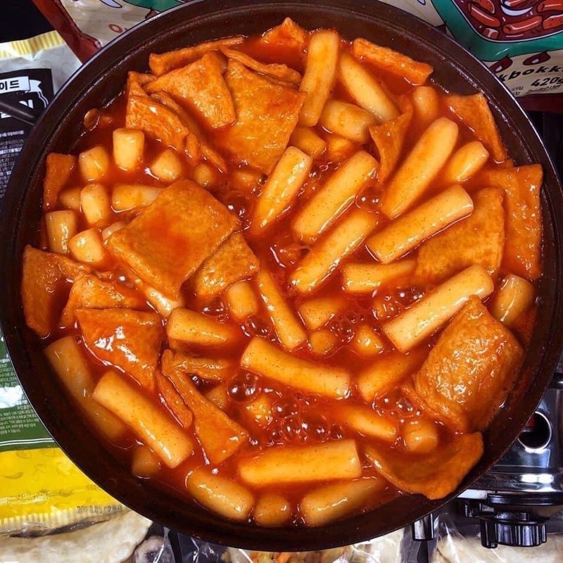 Bánh gạo TOKBOKKI Hàn Quốc gói 500g ( Giao hàng HN)