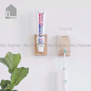 Mua nuhome.vn | Giá treo bàn chải đánh răng  kem đánh răng Kiko  được thiết kế tối giản theo phong cách Nhật bản đẹp mắt