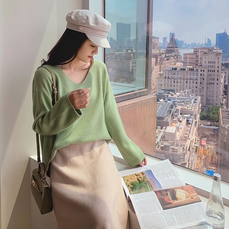 Áo Len Trơn Ulzzang 2021