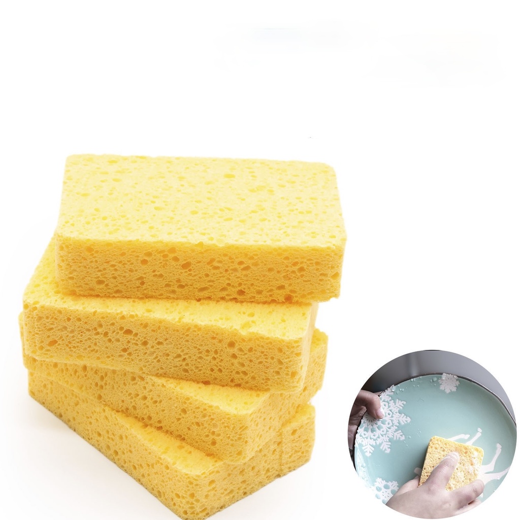 Miếng mút rửa chén sợi nano đa chức năng tiện lợi