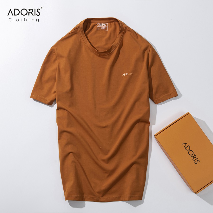 Áo thun nam cổ tròn ADORIS vải Cotton 4 chiều co giãn,dày dặn, Form dáng chuẩn - AP001 | BigBuy360 - bigbuy360.vn