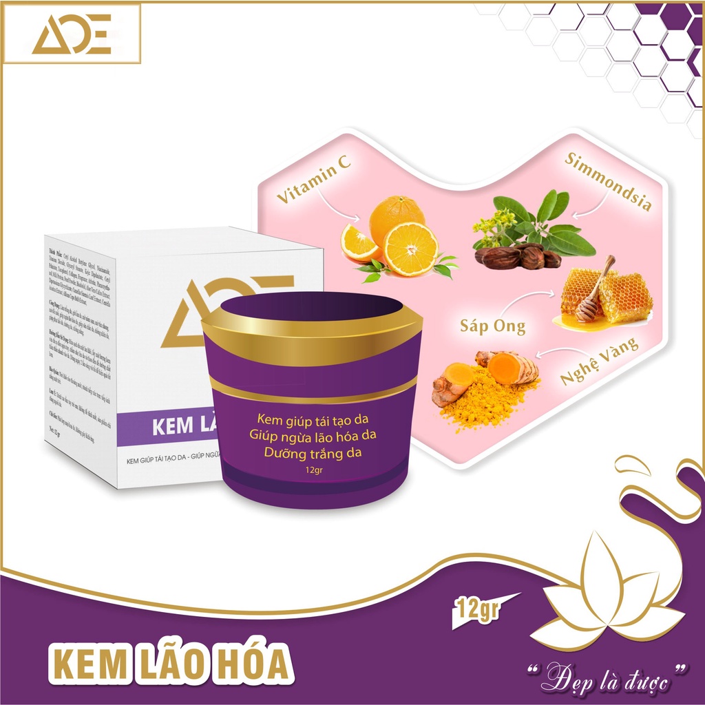 Kem Ace giúp tái tạo da, giúp ngừa lão hóa da, dưỡng trắng da (12g)